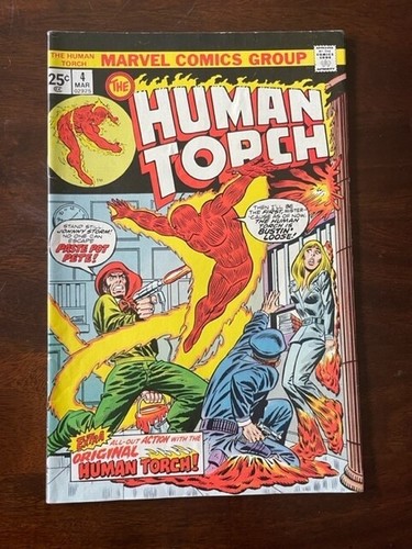 Marvel comics the human torch - marvel,