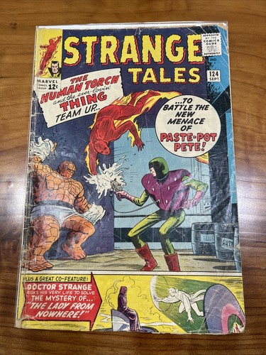 Strange tales 124 paste pot - #124, paste-pot