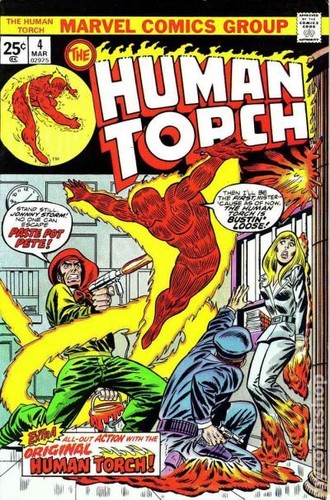 Human torch 1975 stock - human,