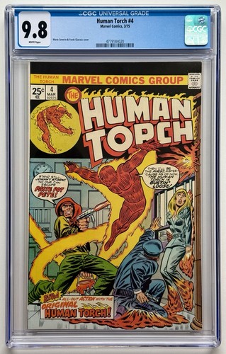 Human torch cgc 9 - torch, 4