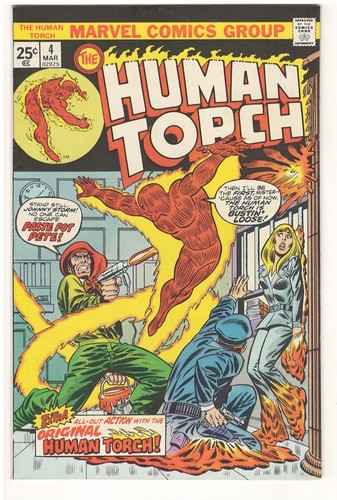 Human torch 1975 - human, (vf+)