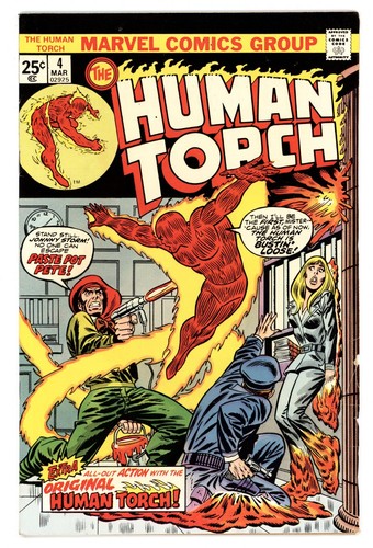Human torch 4 - human, series)