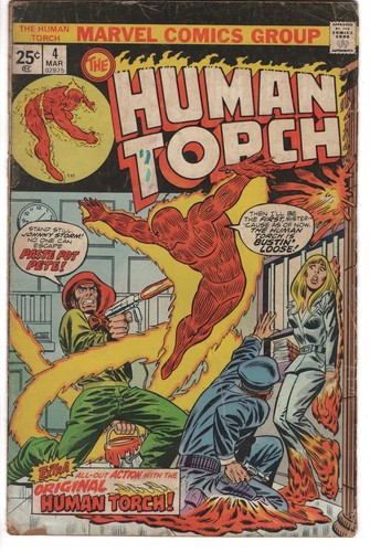 The human torch - human, (1975)