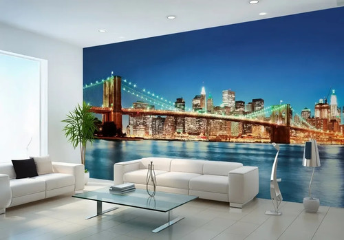 Bedroom photo wallpaper mural - photo,