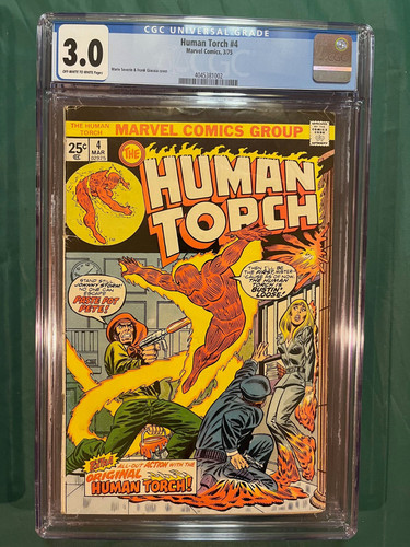 Human torch cgc 0 - 4,